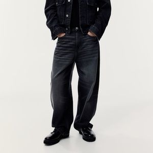 H&M baggy Loose grey Jeans 30/30